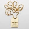 Personalized engraving Nova pendant