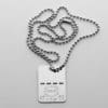 Personalized engraving Nova pendant