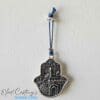 Jerusalem Metal Hamsa 7 Cm