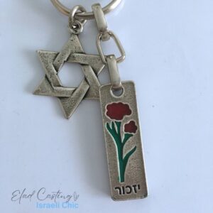 מחזיק מפתחות יזכור דם המכבים