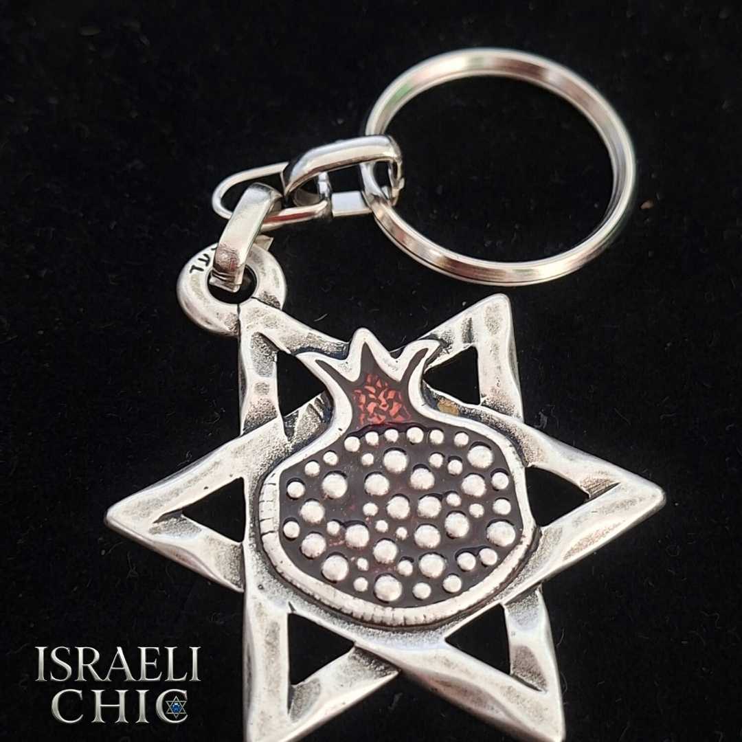 מחזיק מפתחות מגן דוד