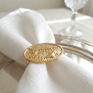 חבקים למפיות לפסח זהב