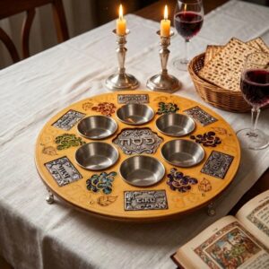 קערת פסח מלכותית