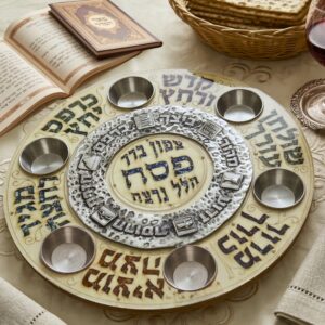 צלחת ברכות לפסח