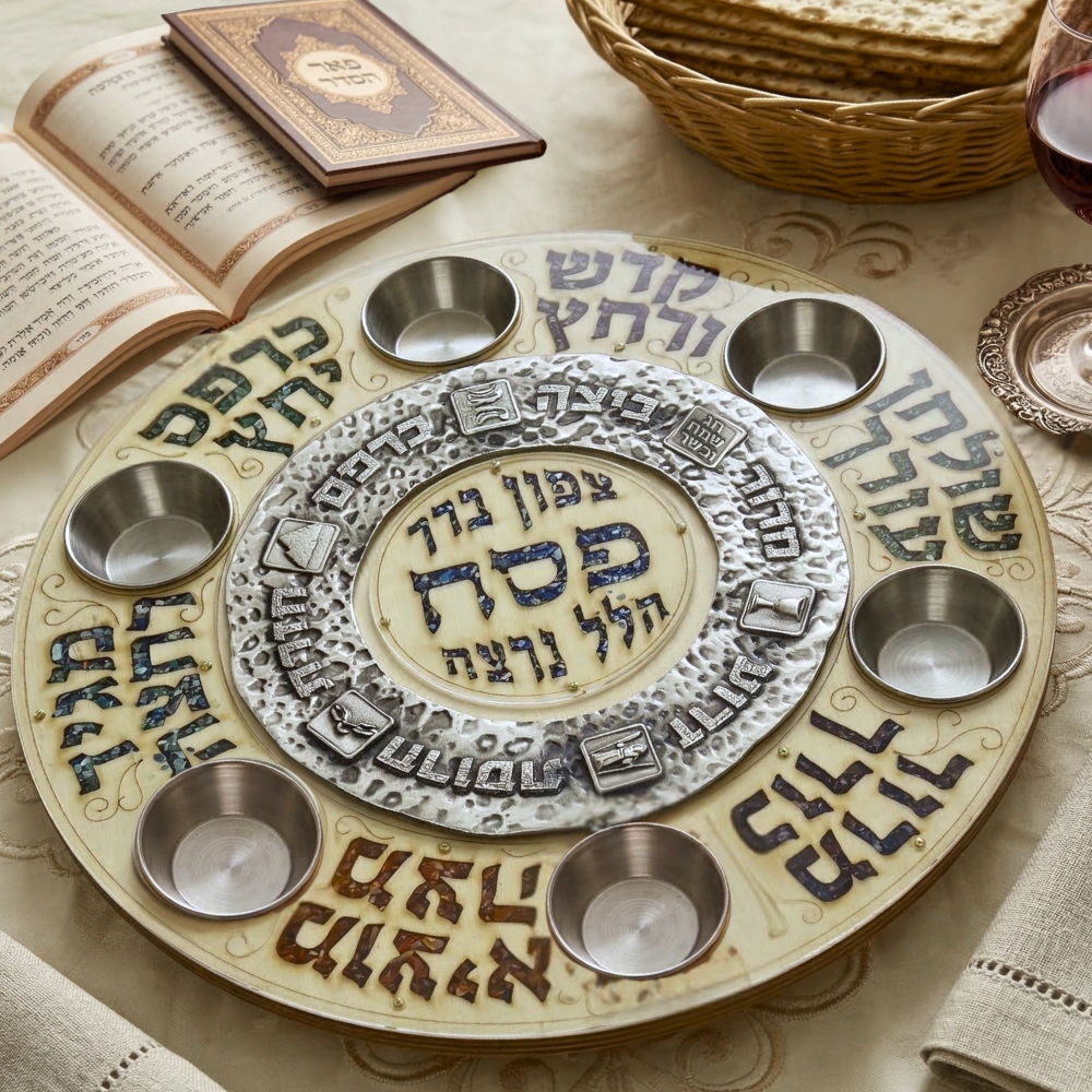 צלחת ברכות לפסח